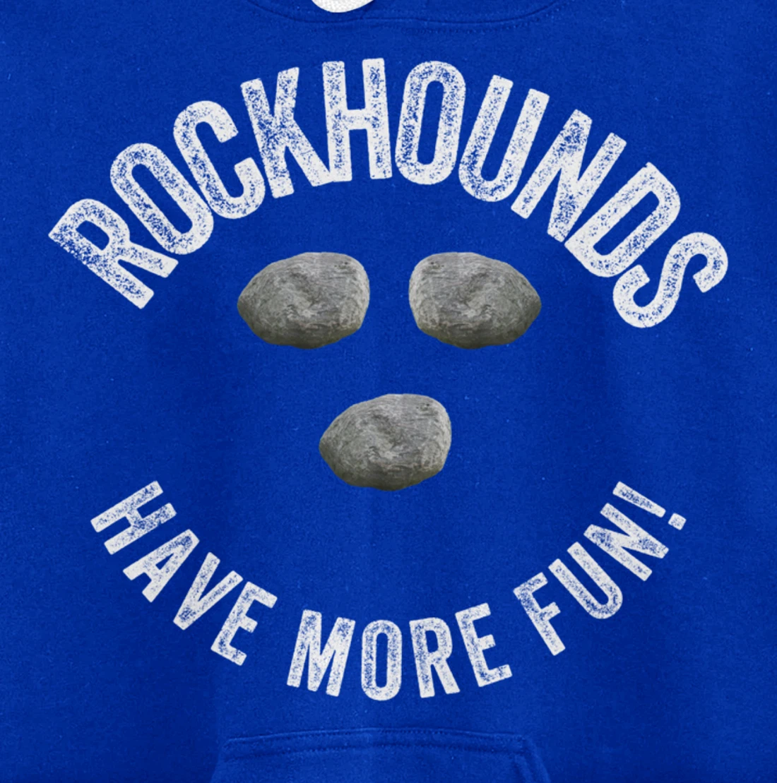 Rock Hounds Have More Fun Geologist Mineral Collector Gift Pullover Hoodie