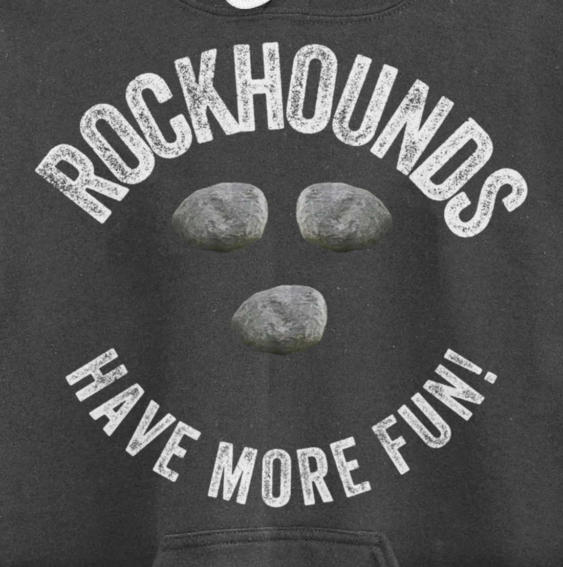 Rock Hounds Have More Fun Geologist Mineral Collector Gift Pullover Hoodie