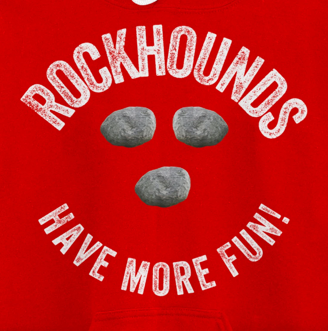 Rock Hounds Have More Fun Geologist Mineral Collector Gift Pullover Hoodie