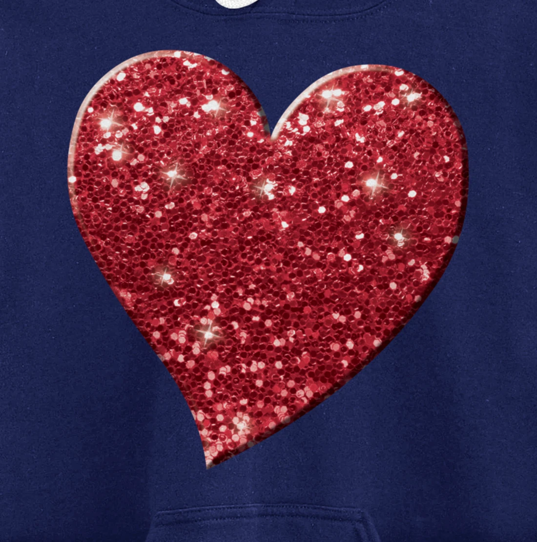 Red Heart, Love, Valentine's Day, Women & Girls, Cute Pullover Hoodie