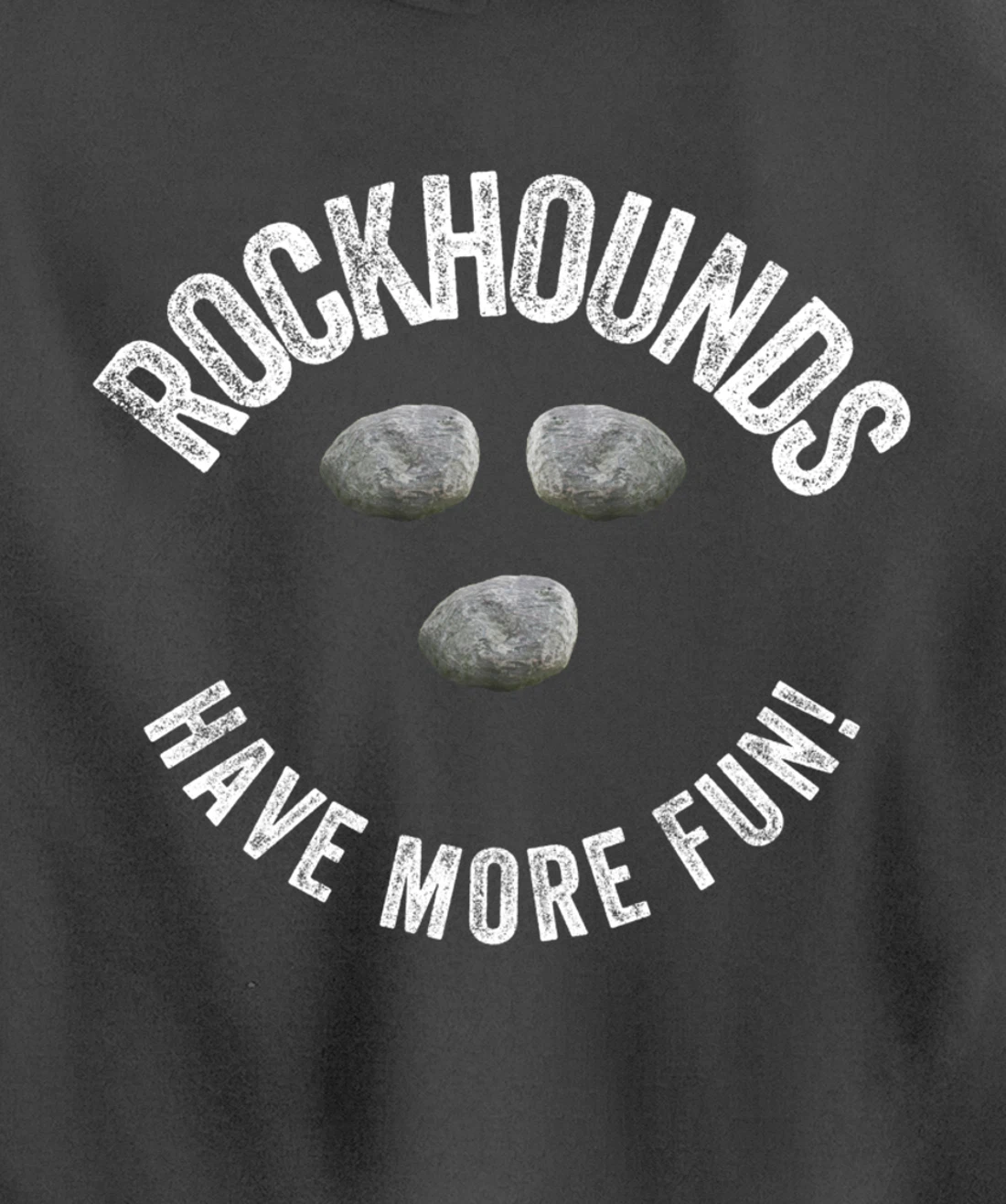 Rock Hounds Have More Fun Geologist Mineral Collector Gift Pullover Hoodie