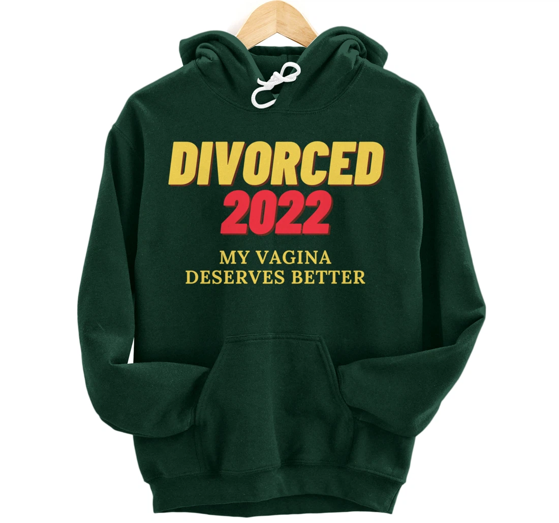 For Women Ex-Husband Divorced 2022 Funny Divorce Party Pullover Hoodie