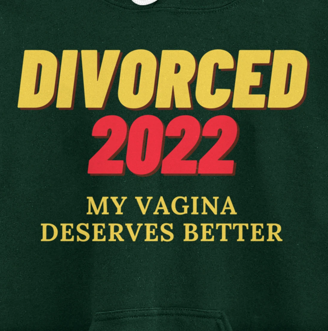 For Women Ex-Husband Divorced 2022 Funny Divorce Party Pullover Hoodie