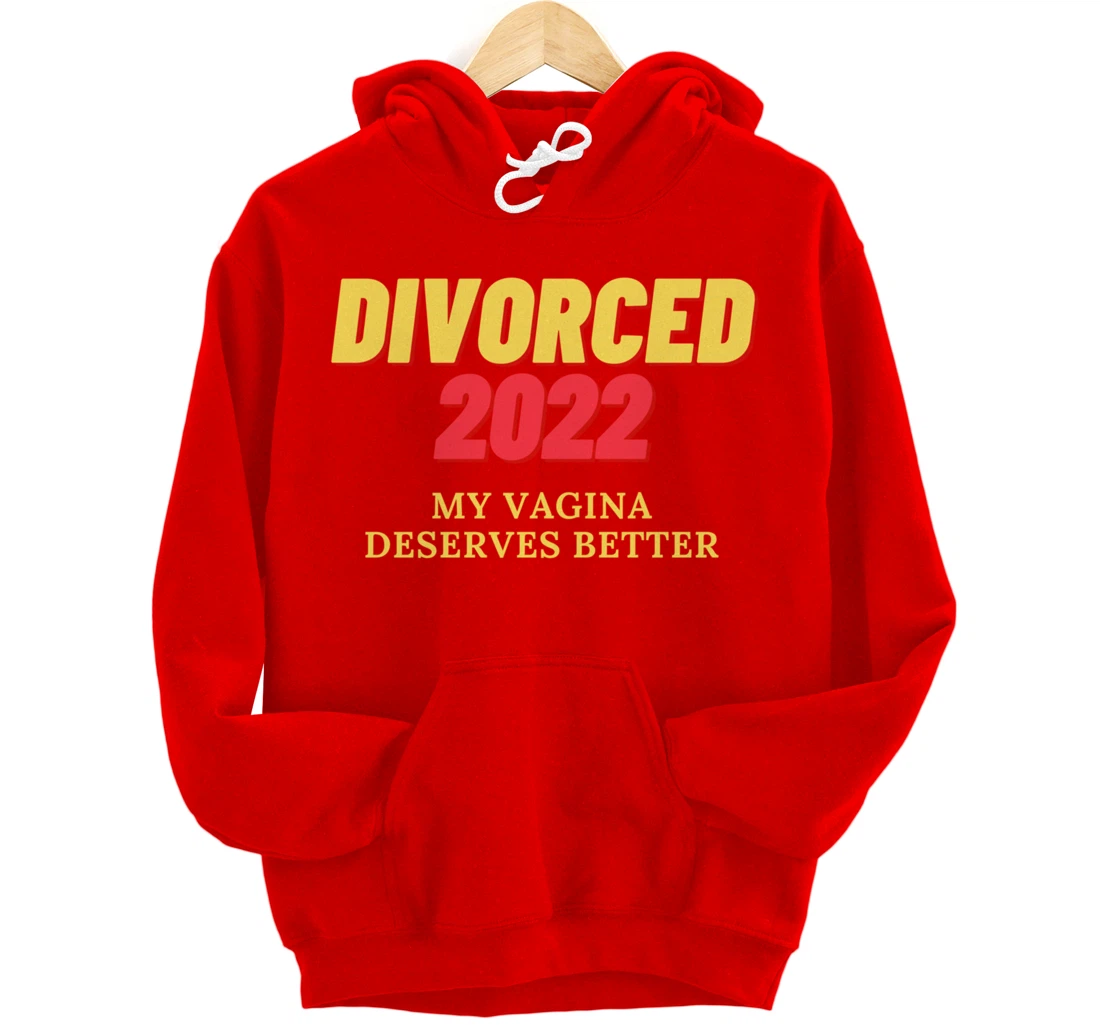 For Women Ex-Husband Divorced 2022 Funny Divorce Party Pullover Hoodie