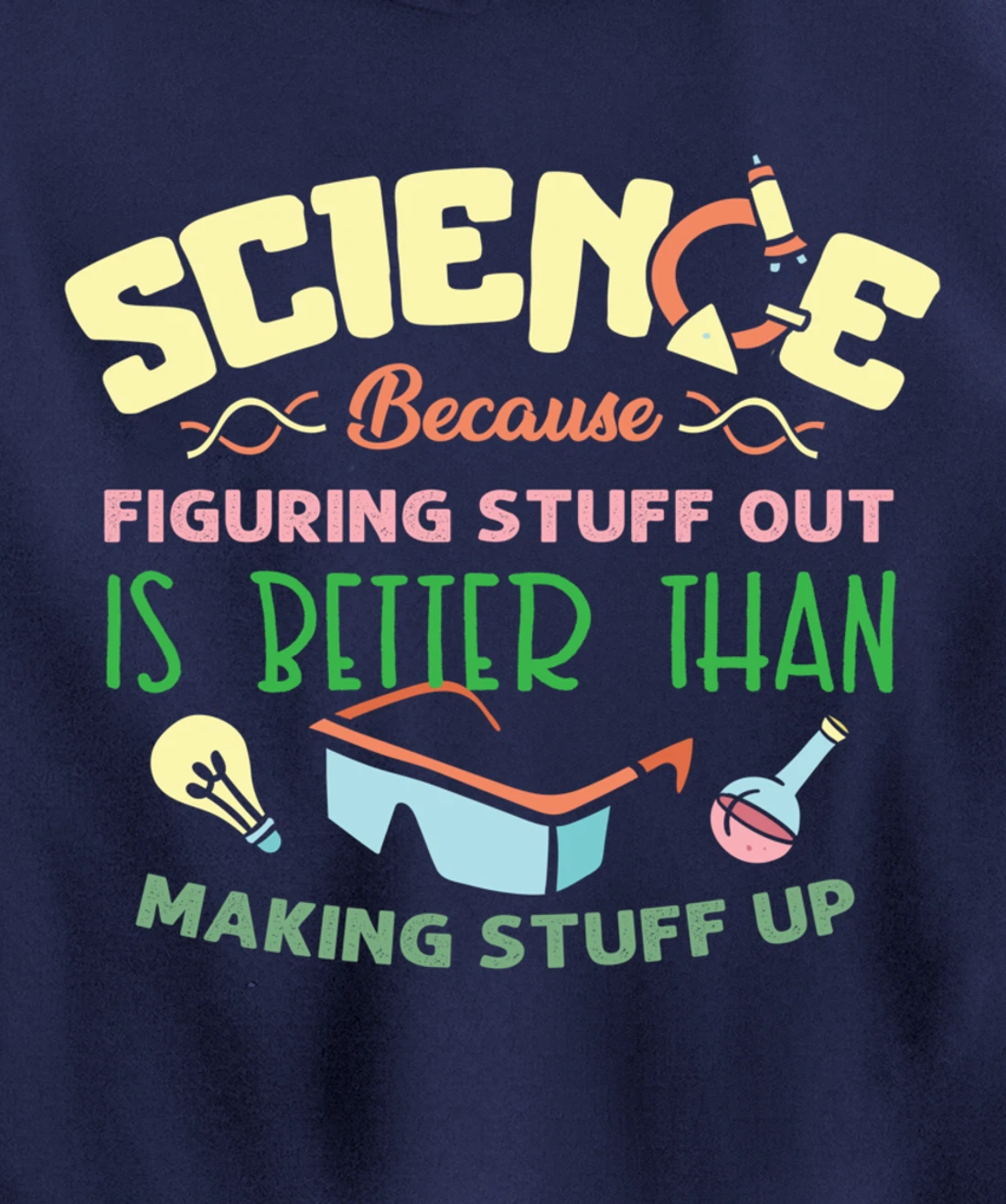 Chemistry Math Chemist Teacher Nerd Funny Pullover Hoodie