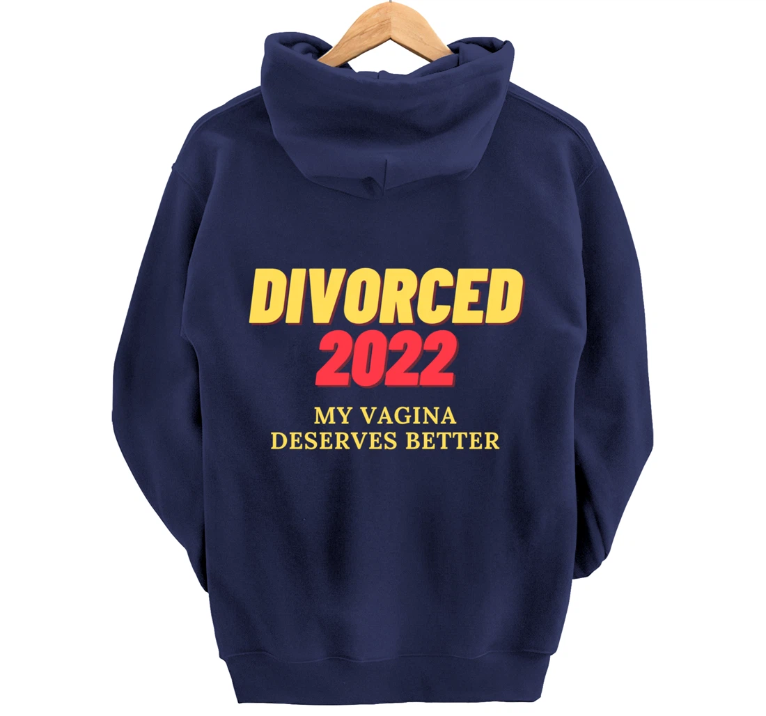 For Women Ex-Husband Divorced 2022 Funny Divorce Party Pullover Hoodie