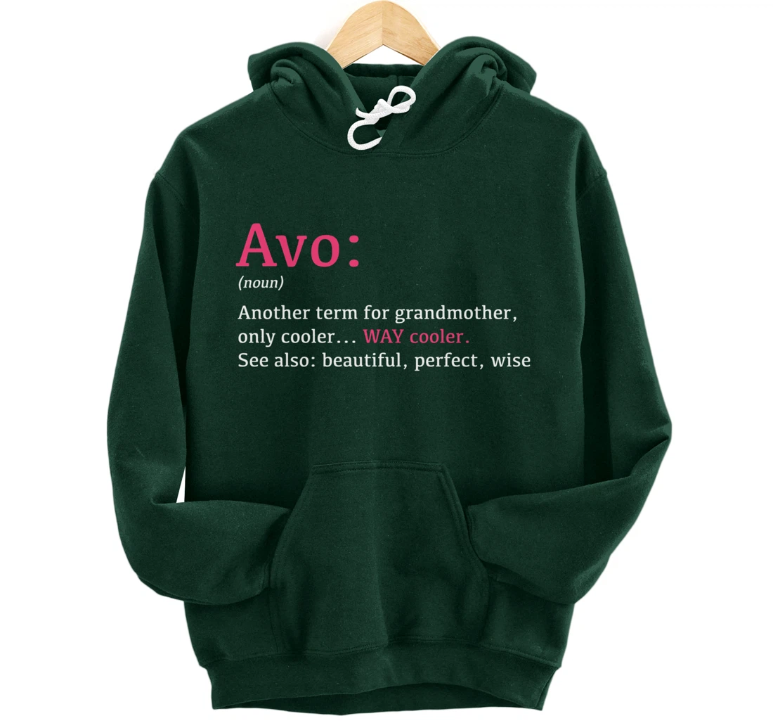 Avo: Funny Definition Noun - Another Term Pullover Hoodie