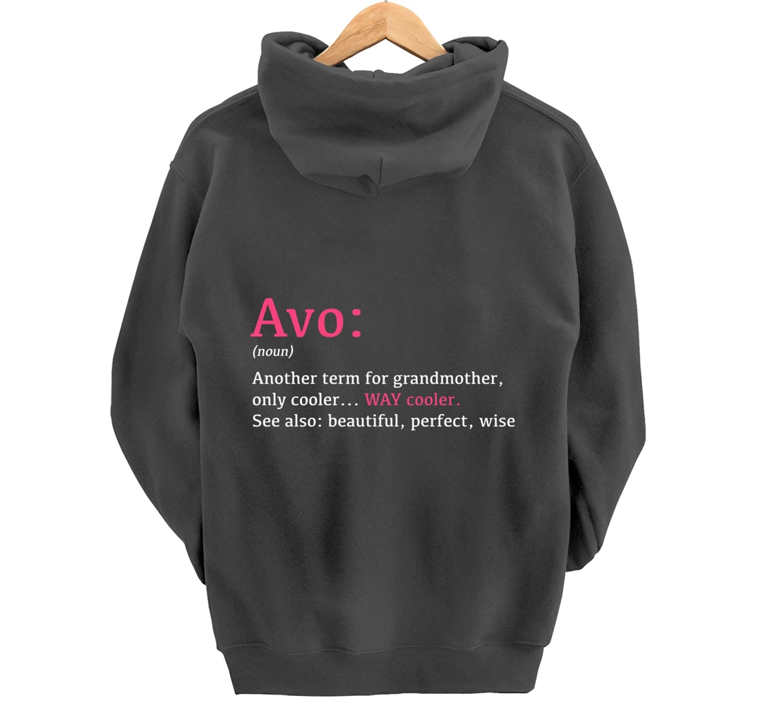 Avo: Funny Definition Noun - Another Term Pullover Hoodie