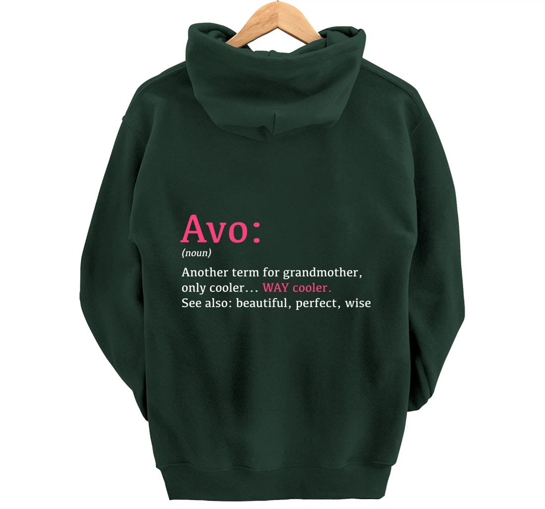 Avo: Funny Definition Noun - Another Term Pullover Hoodie