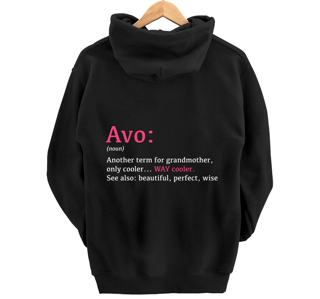 Avo: Funny Definition Noun - Another Term Pullover Hoodie