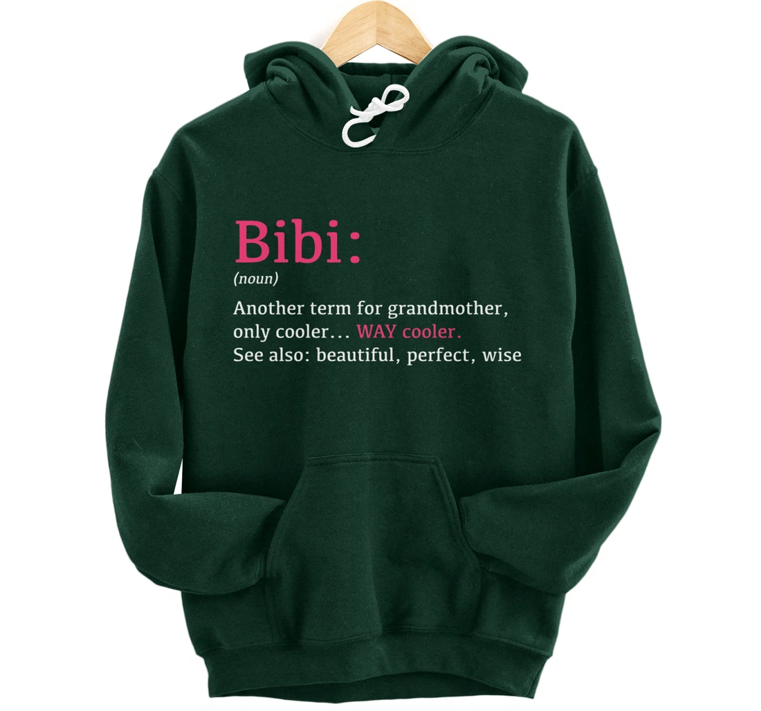Bibi: Funny Definition Noun - Another Term Pullover Hoodie