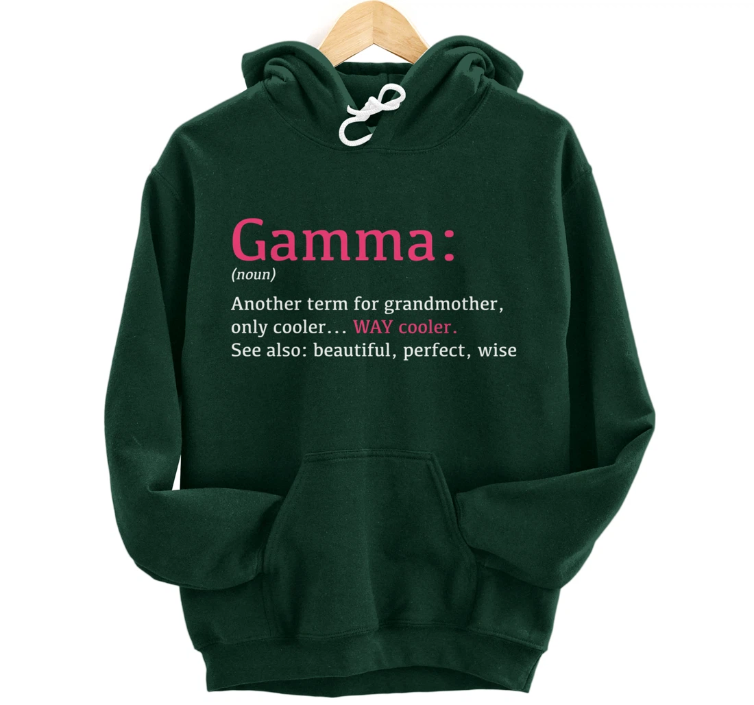 Gamma: Funny Definition Noun - Another Term Pullover Hoodie