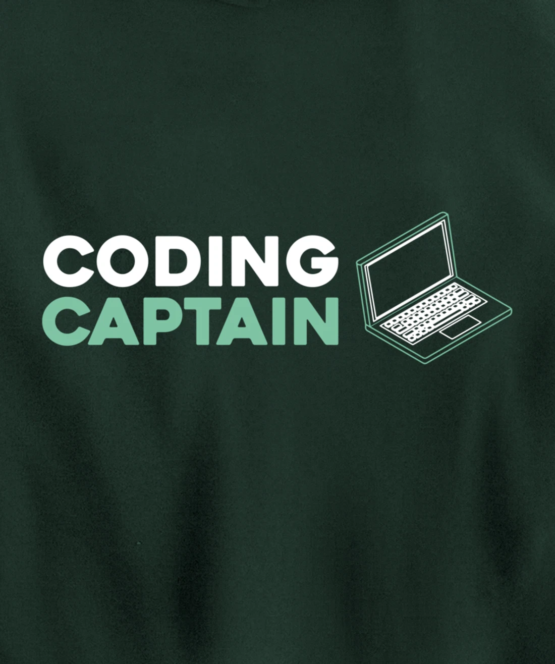 Coding Captain - Developer Software Engineer Programming Pullover Hoodie