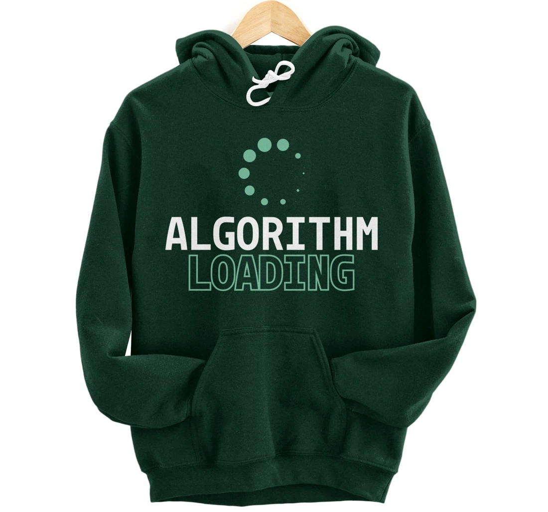 Algorithm Loading - Developer Software Engineer Programming Pullover Hoodie