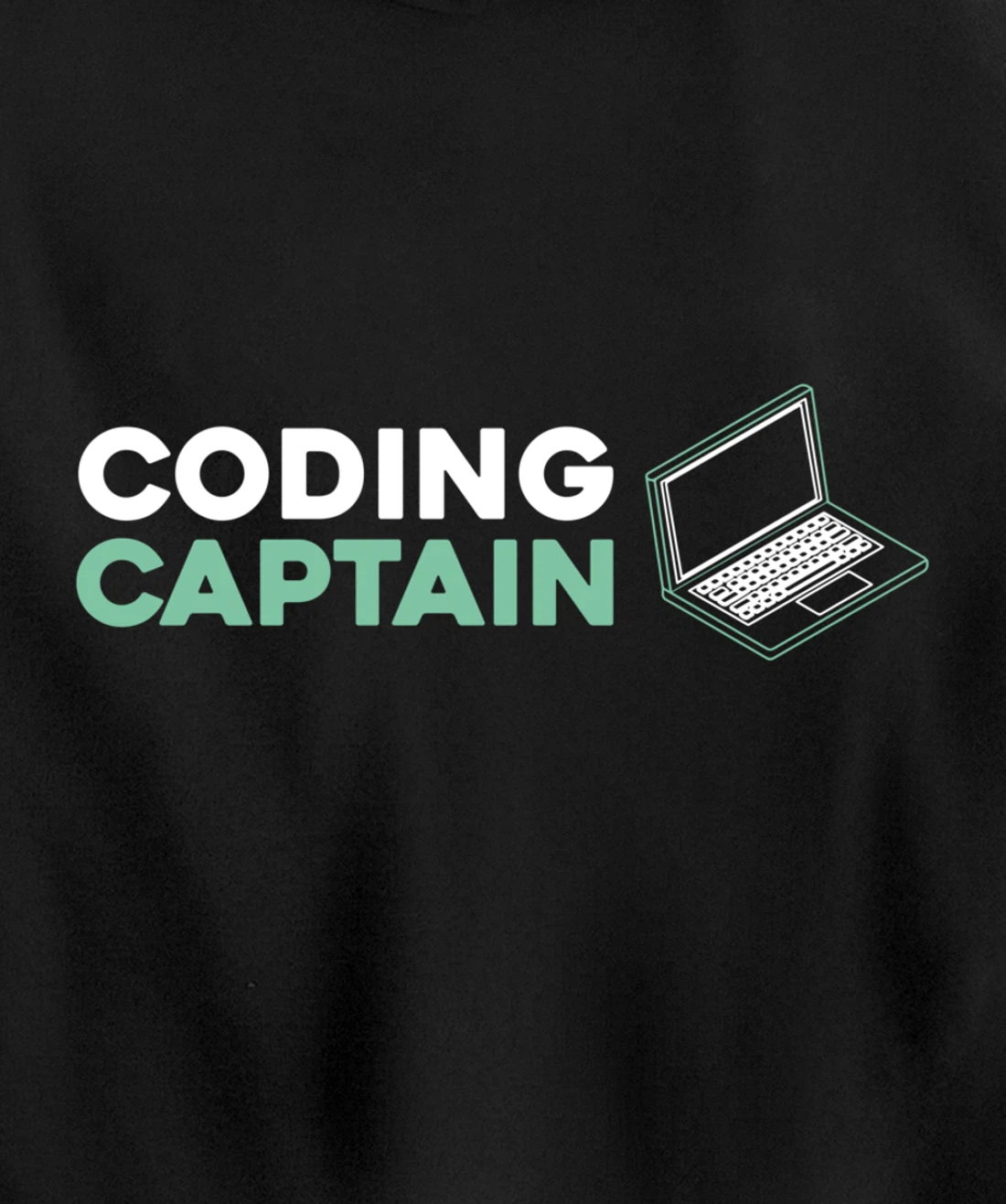 Coding Captain - Developer Software Engineer Programming Pullover Hoodie