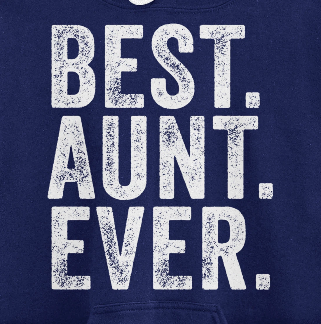 Best Aunt Ever Auntie Sister Funny Nephew Niece Vintage Pullover Hoodie