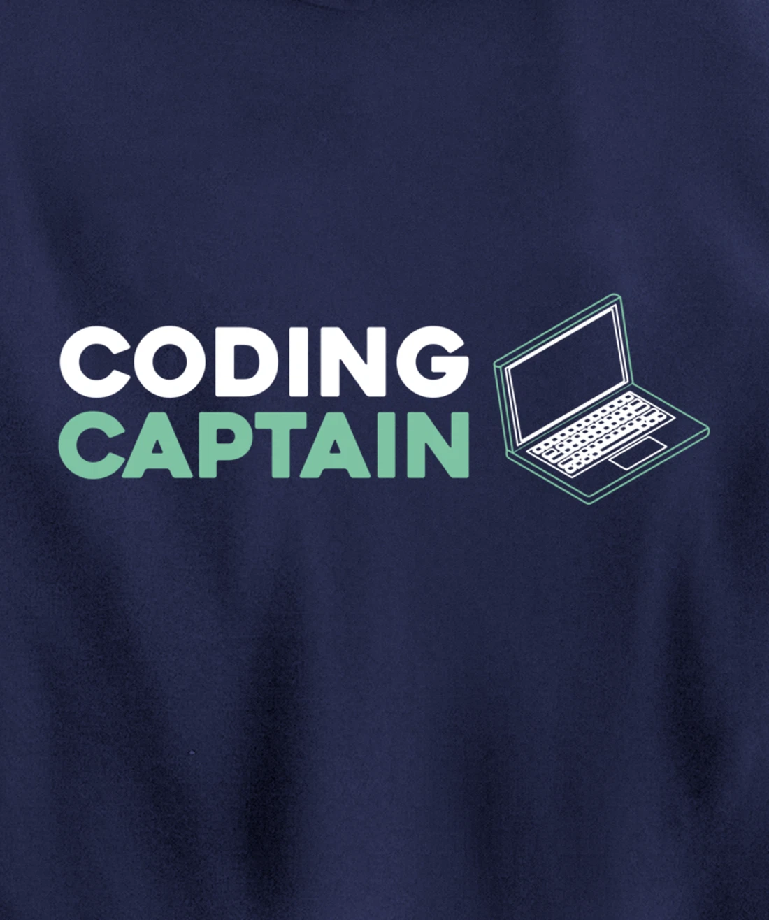 Coding Captain - Developer Software Engineer Programming Pullover Hoodie