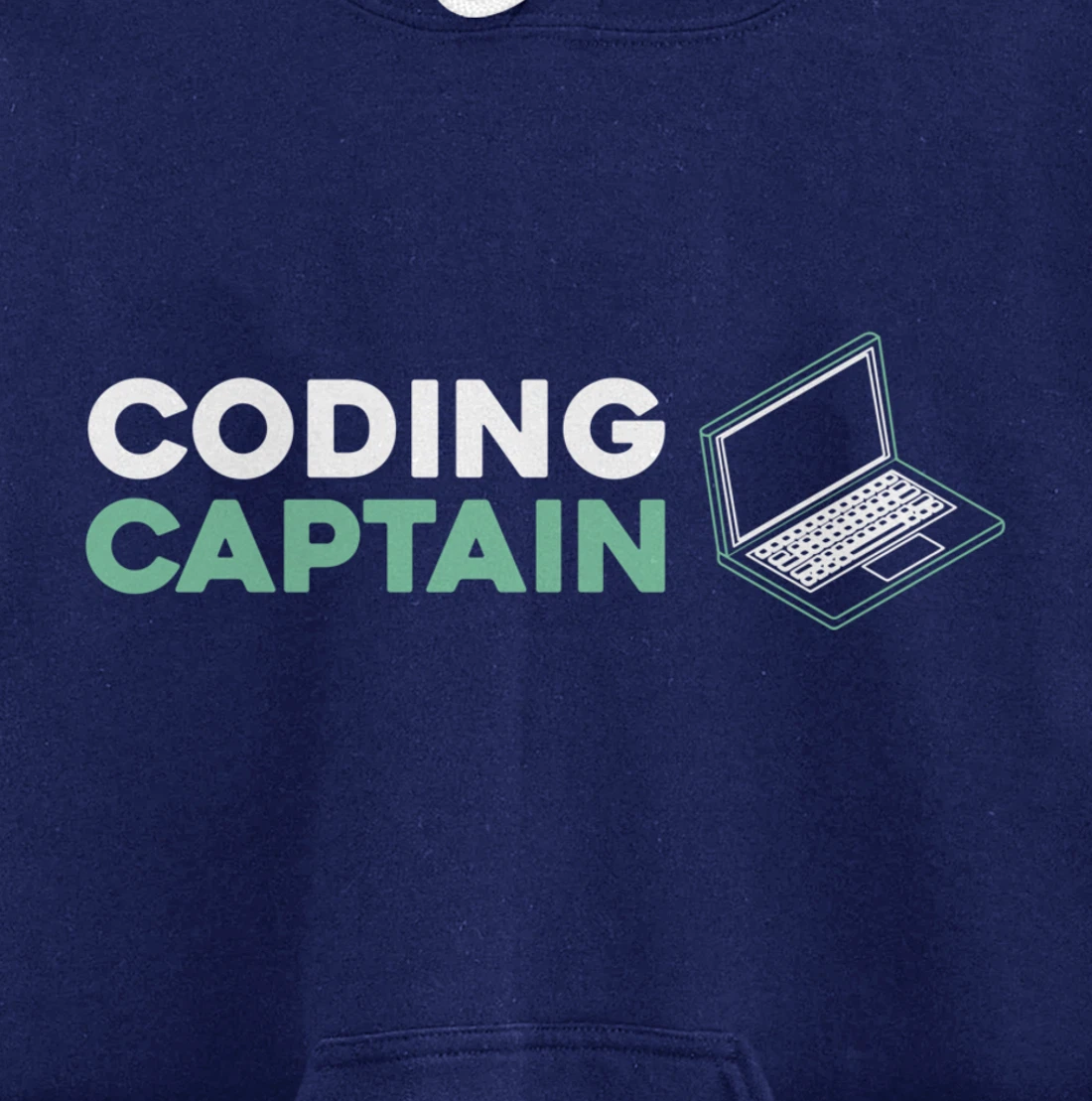 Coding Captain - Developer Software Engineer Programming Pullover Hoodie