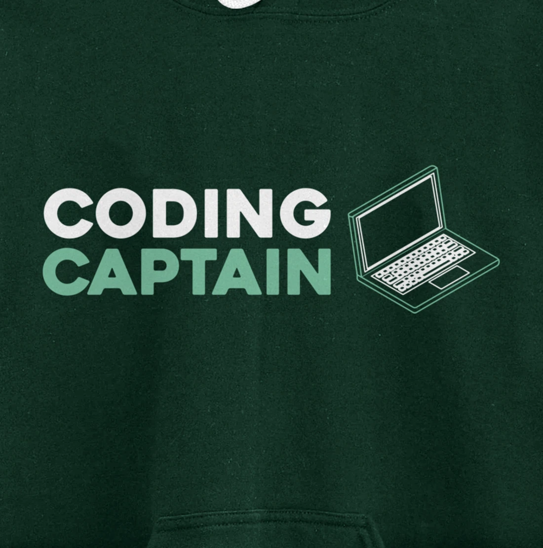 Coding Captain - Developer Software Engineer Programming Pullover Hoodie