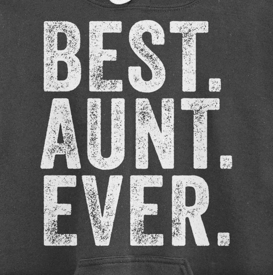 Best Aunt Ever Auntie Sister Funny Nephew Niece Vintage Pullover Hoodie