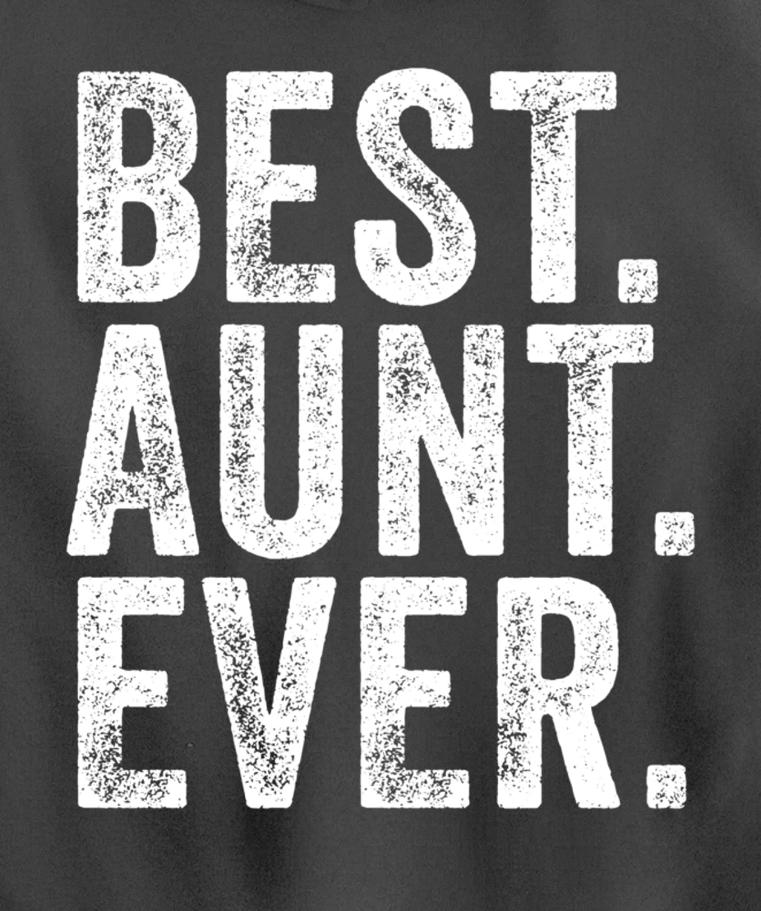 Best Aunt Ever Auntie Sister Funny Nephew Niece Vintage Pullover Hoodie