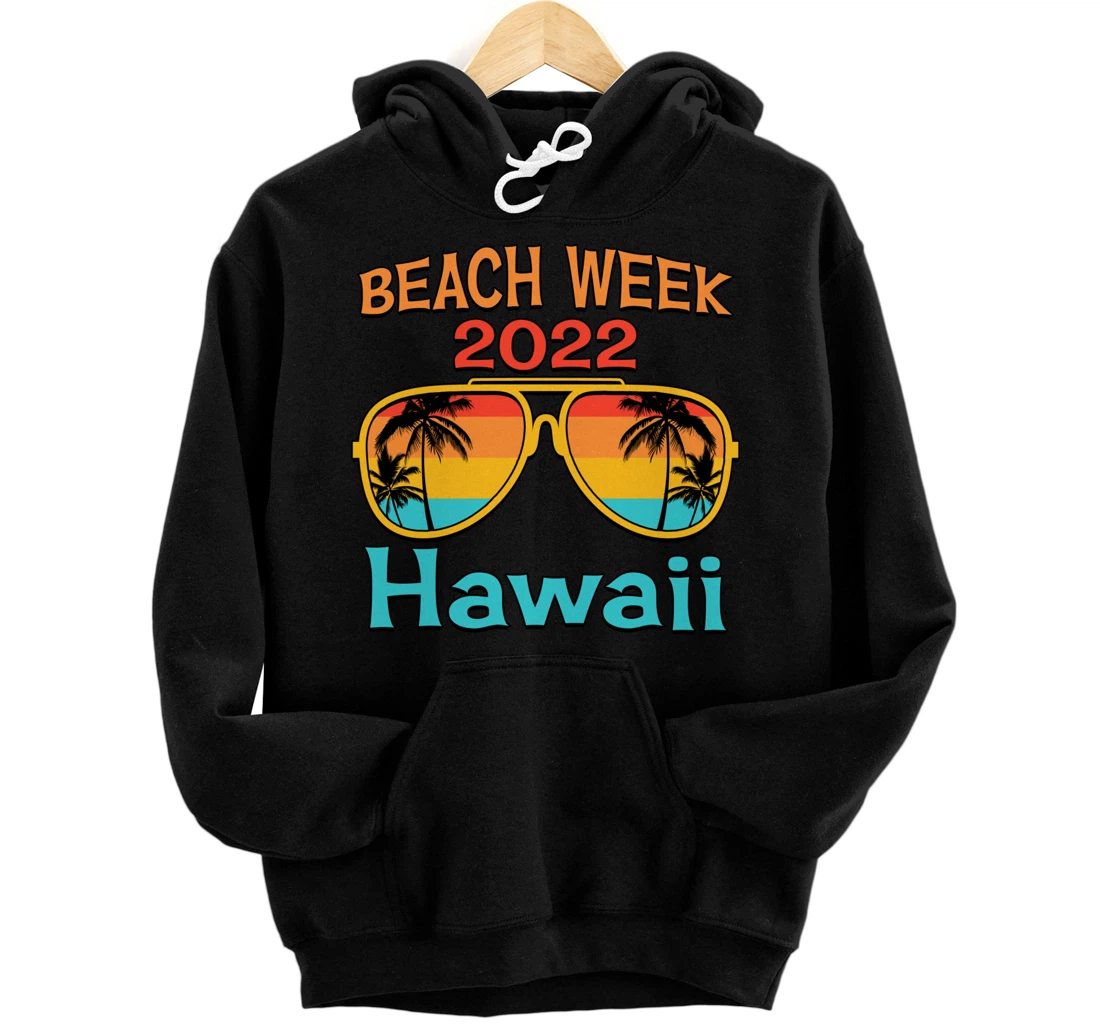 Hawaii Spring Break Beach Week 2022 Vacation Family Matching Pullover Hoodie