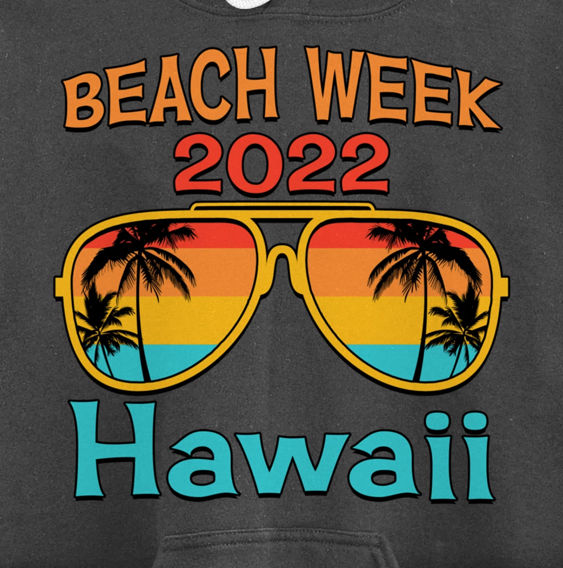 Hawaii Spring Break Beach Week 2022 Vacation Family Matching Pullover Hoodie