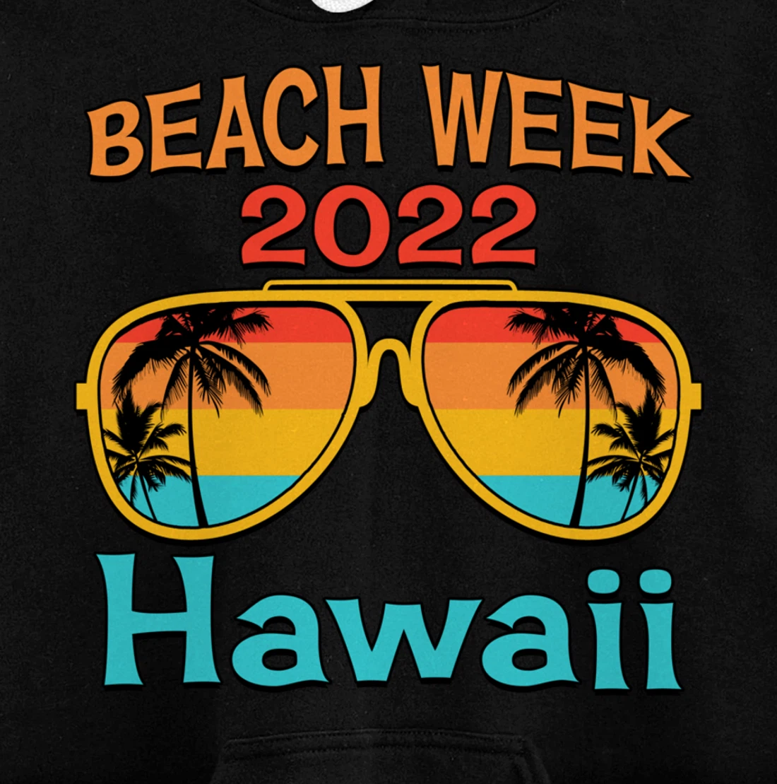 Hawaii Spring Break Beach Week 2022 Vacation Family Matching Pullover Hoodie