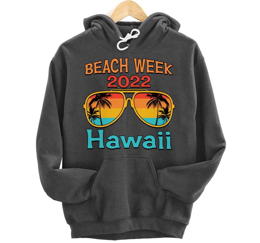 Hawaii Spring Break Beach Week 2022 Vacation Family Matching Pullover Hoodie