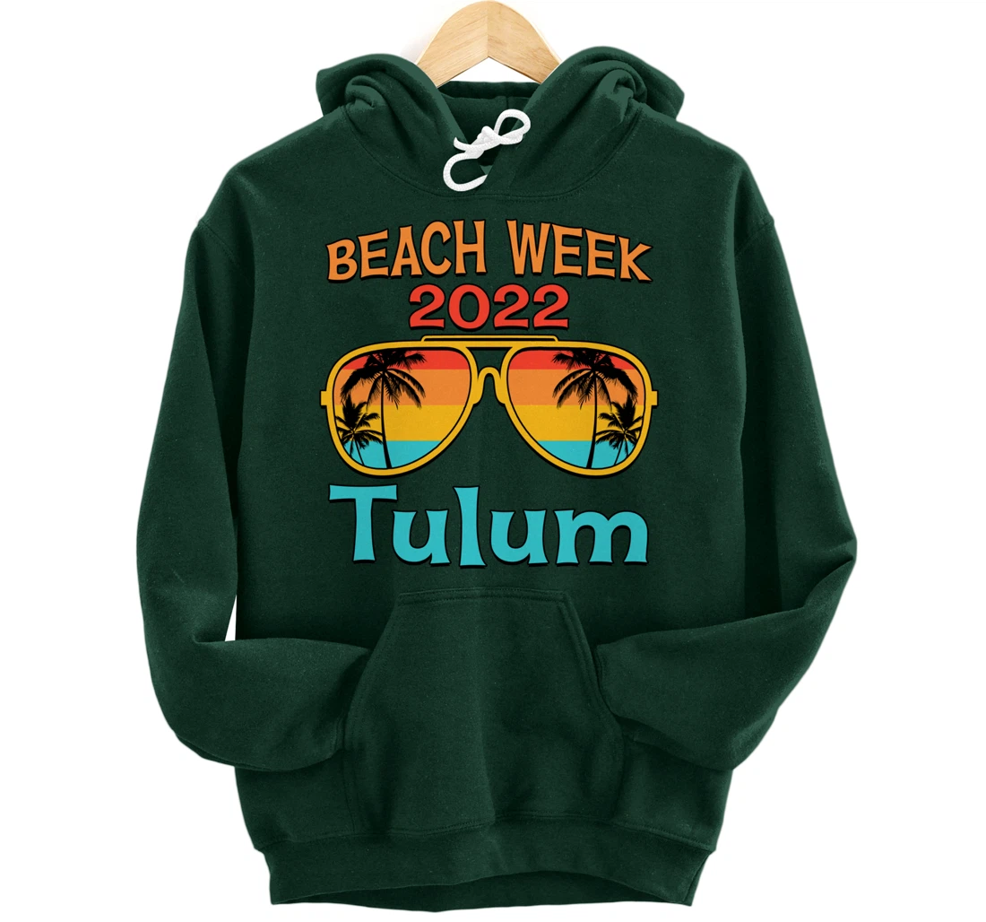 Tulum Spring Break Beach Week 2022 Vacation Family Matching Pullover Hoodie