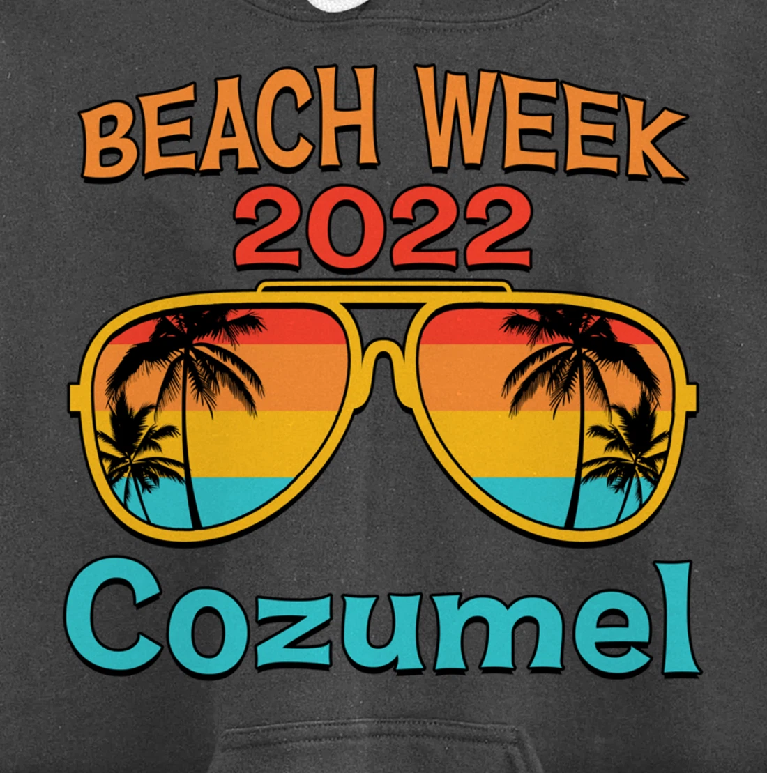 Cozumel Spring Break Beach Week 2022 Vacation Family Match Pullover Hoodie