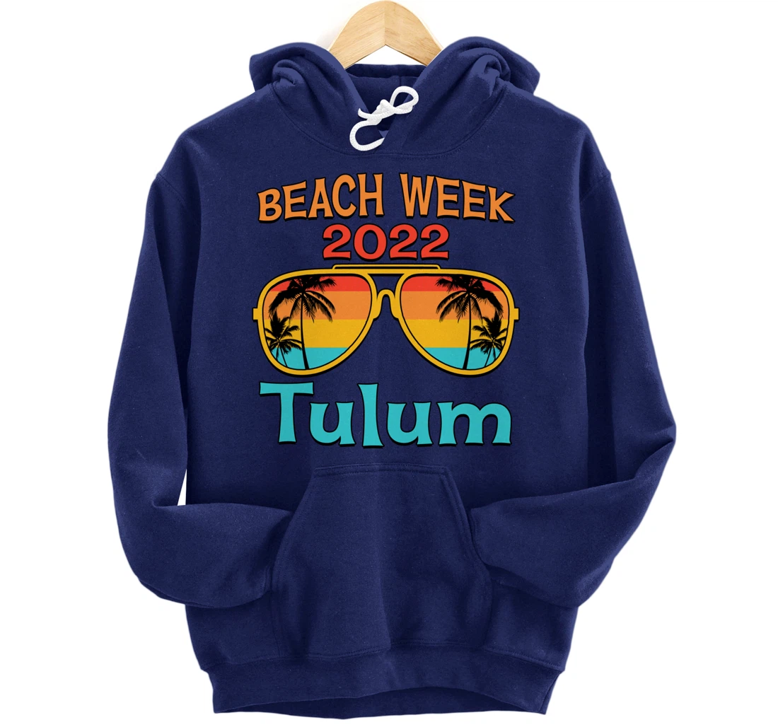 Tulum Spring Break Beach Week 2022 Vacation Family Matching Pullover Hoodie