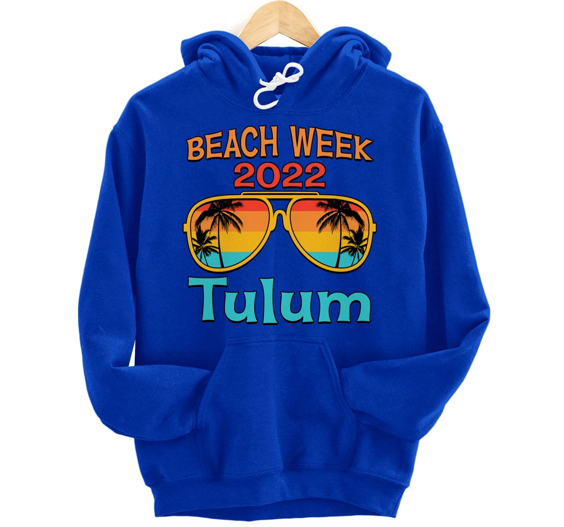 Tulum Spring Break Beach Week 2022 Vacation Family Matching Pullover Hoodie