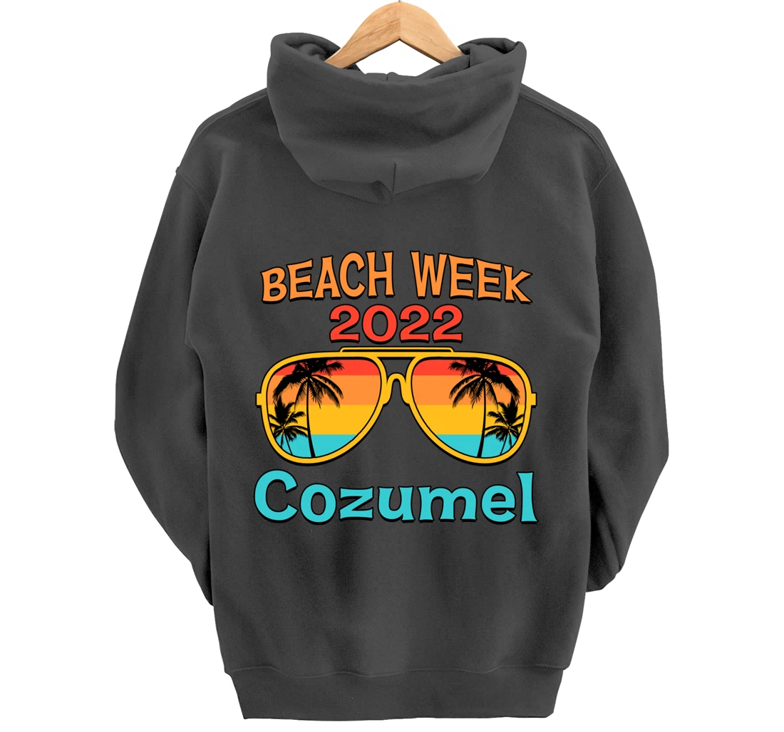 Cozumel Spring Break Beach Week 2022 Vacation Family Match Pullover Hoodie