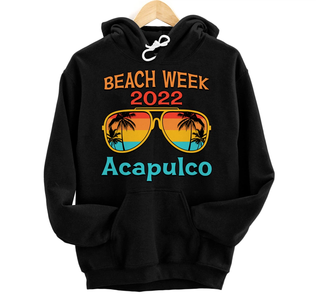 Acapulco Spring Break Beach Week 2022 Vacation Family Match Pullover Hoodie