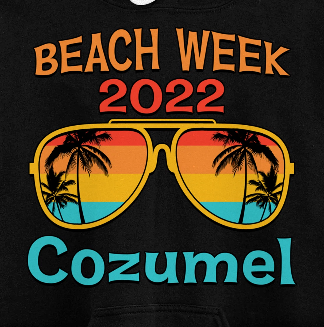Cozumel Spring Break Beach Week 2022 Vacation Family Match Pullover Hoodie