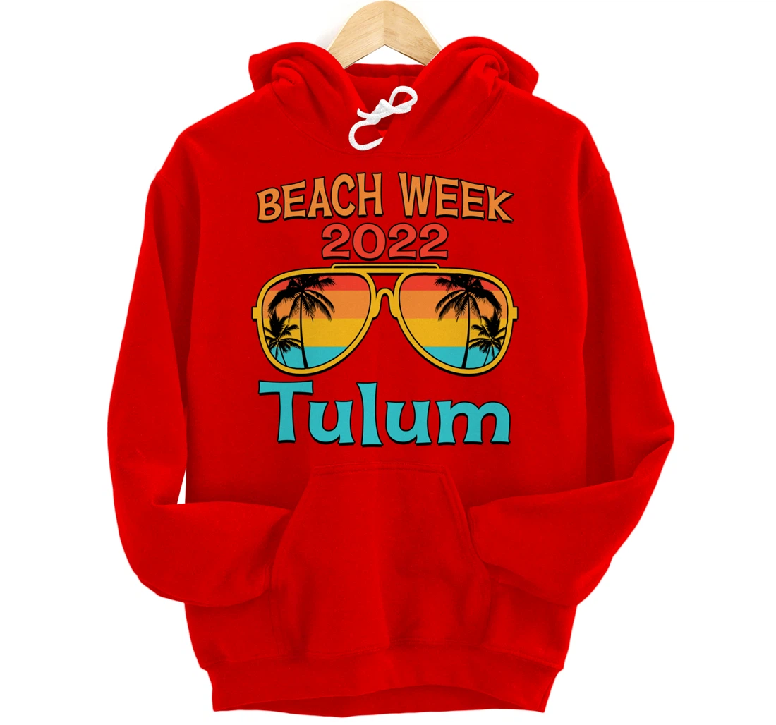 Tulum Spring Break Beach Week 2022 Vacation Family Matching Pullover Hoodie