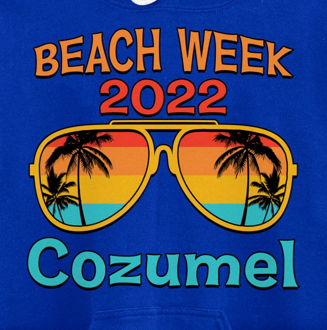 Cozumel Spring Break Beach Week 2022 Vacation Family Match Pullover Hoodie