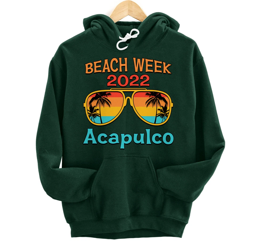 Acapulco Spring Break Beach Week 2022 Vacation Family Match Pullover Hoodie