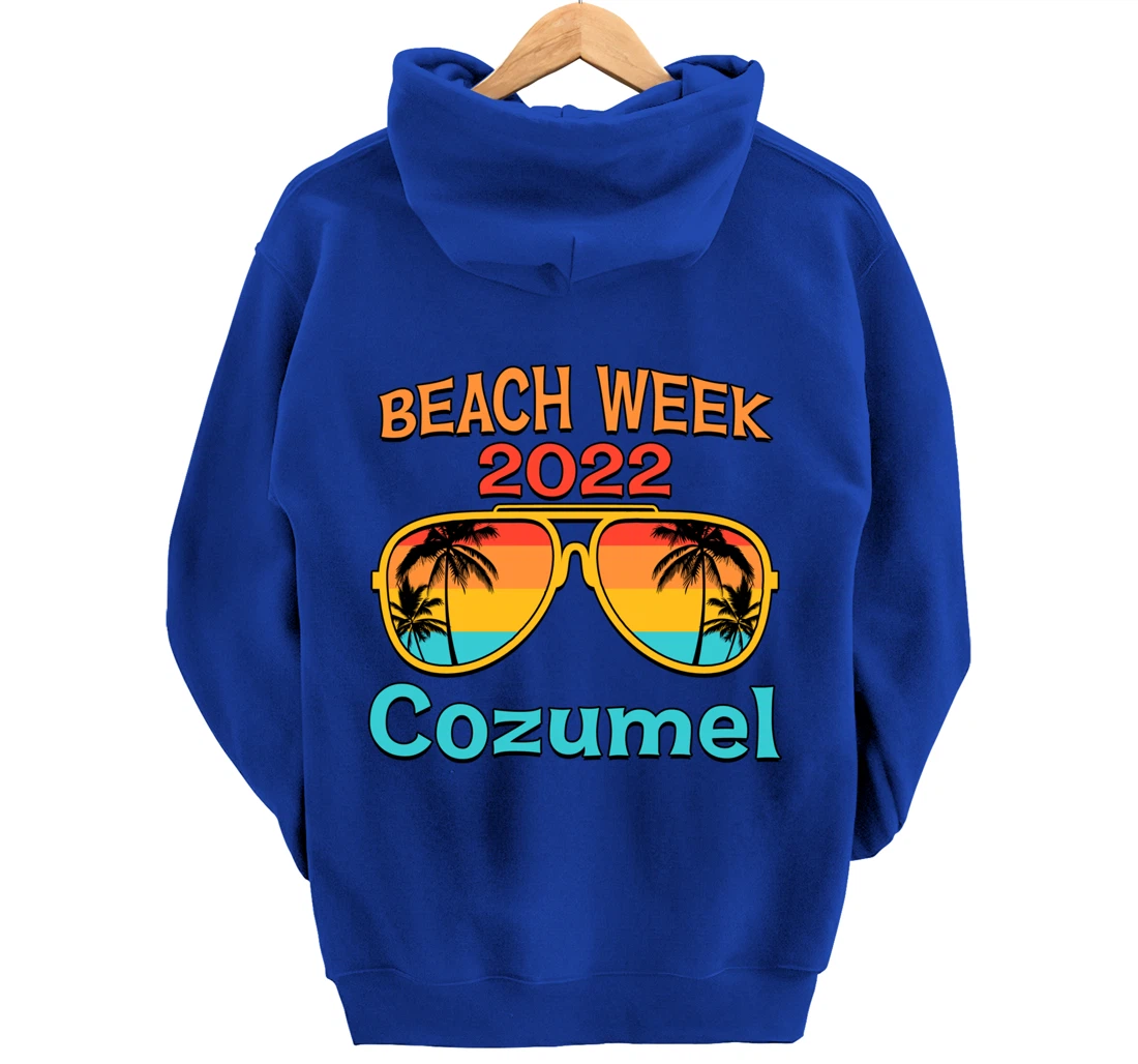 Cozumel Spring Break Beach Week 2022 Vacation Family Match Pullover Hoodie