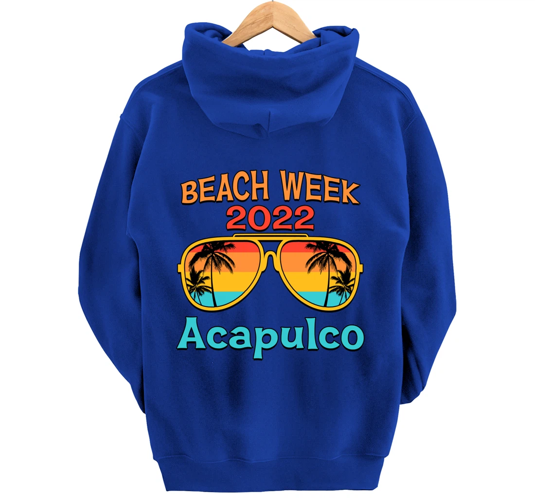 Acapulco Spring Break Beach Week 2022 Vacation Family Match Pullover Hoodie