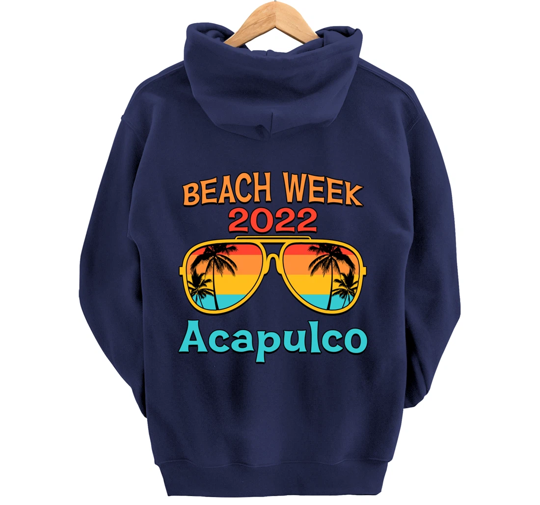 Acapulco Spring Break Beach Week 2022 Vacation Family Match Pullover Hoodie