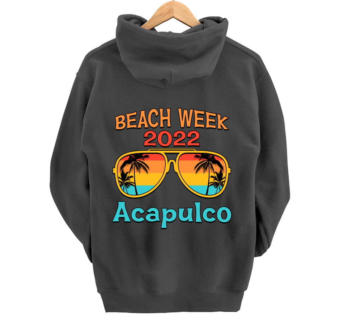 Acapulco Spring Break Beach Week 2022 Vacation Family Match Pullover Hoodie