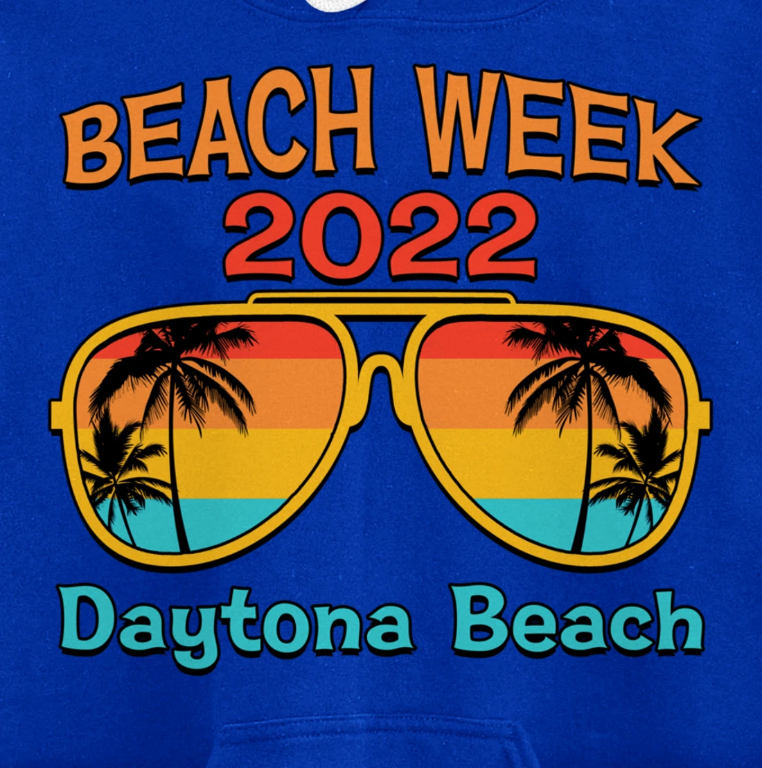 Daytona Beach Spring Break Beach Week 2022 Vacation Matching Pullover Hoodie