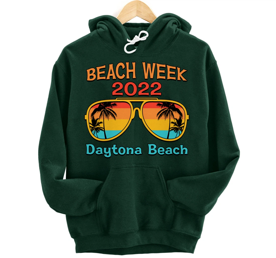 Daytona Beach Spring Break Beach Week 2022 Vacation Matching Pullover Hoodie