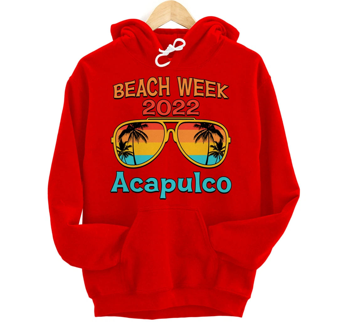 Acapulco Spring Break Beach Week 2022 Vacation Family Match Pullover Hoodie