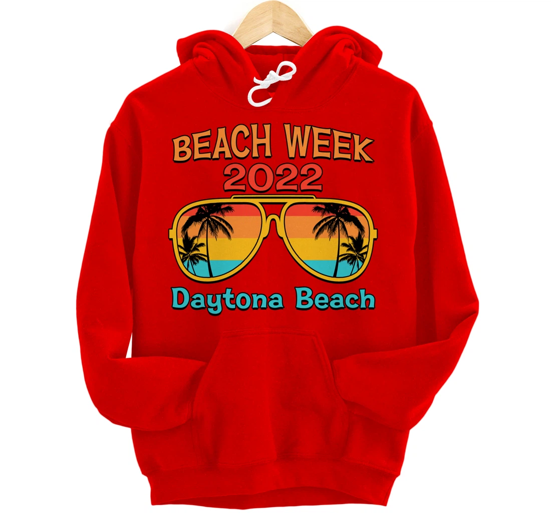 Daytona Beach Spring Break Beach Week 2022 Vacation Matching Pullover Hoodie