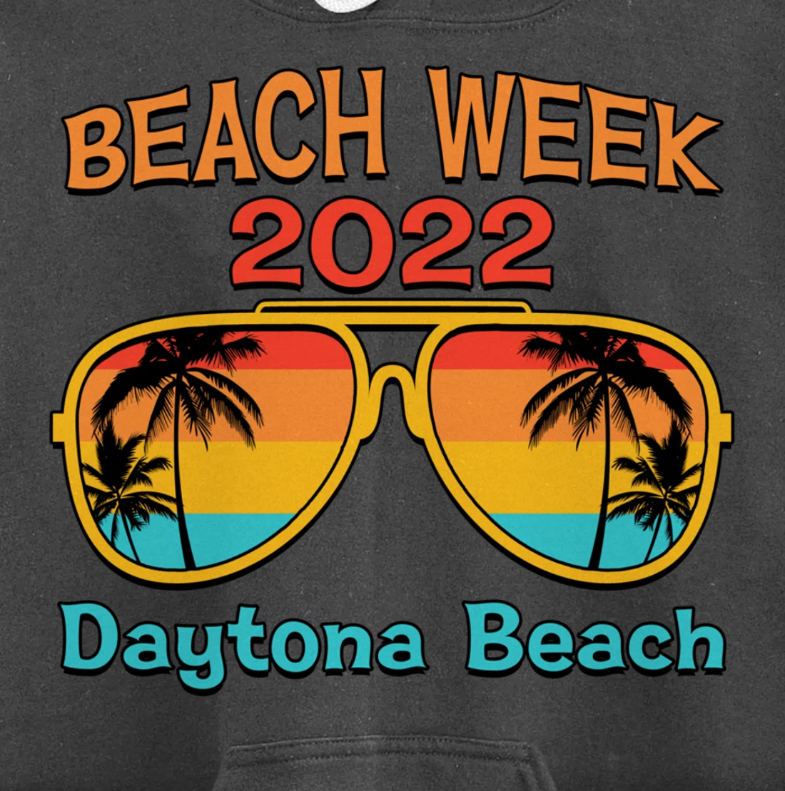 Daytona Beach Spring Break Beach Week 2022 Vacation Matching Pullover Hoodie