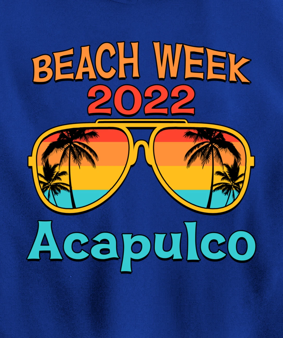 Acapulco Spring Break Beach Week 2022 Vacation Family Match Pullover Hoodie