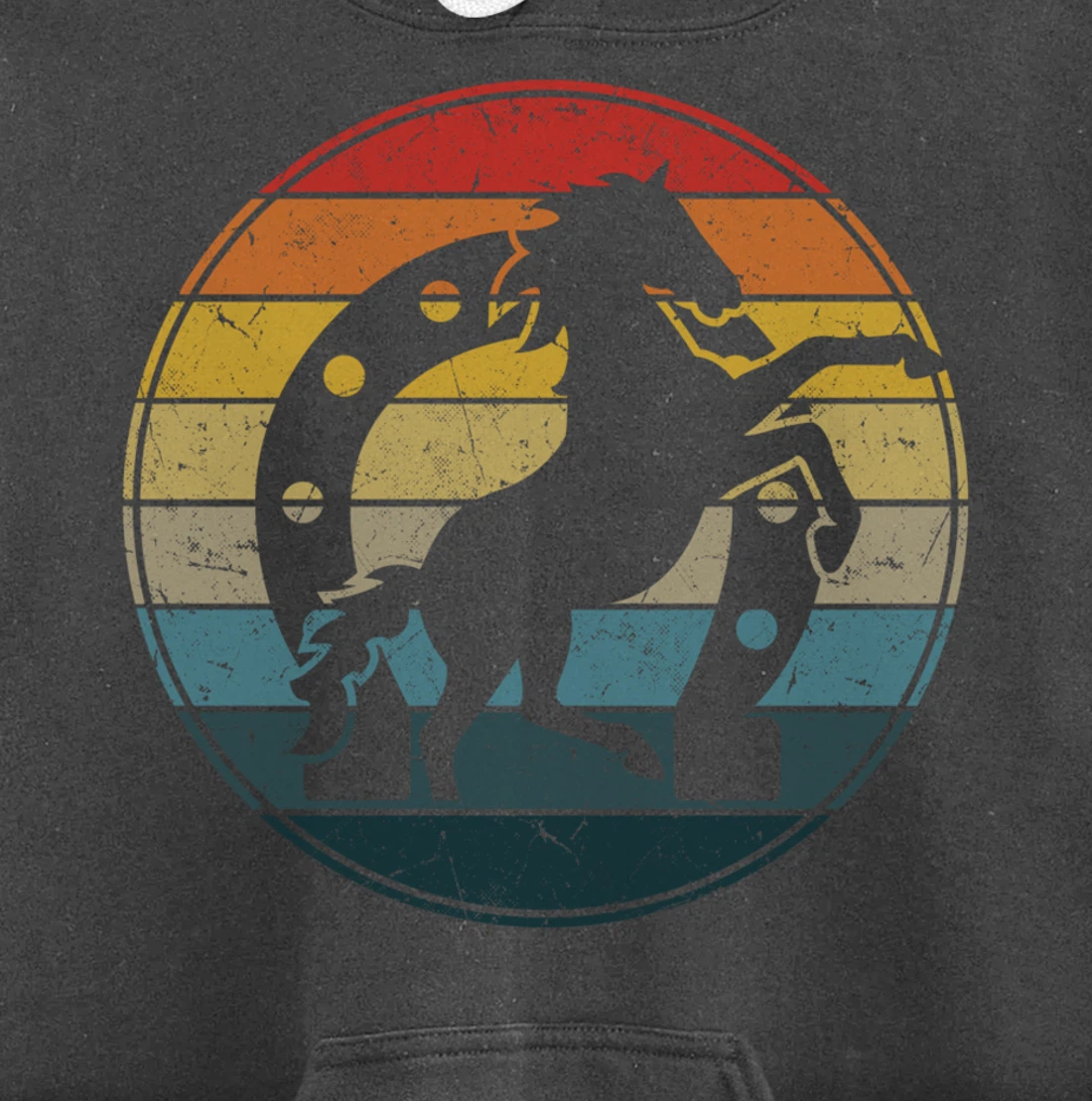 Retro Farrier Horseshoer Hoof Care Pullover Hoodie